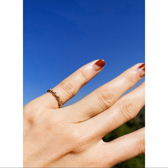 OOAK Michelle Chang 14k/Diamond Mini Skull Ring